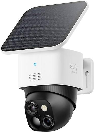 socket 1155: Уличная поворотная камера видеонаблюдения eufy Security с солнечной — 1