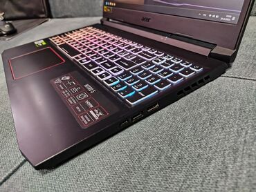 Ноутбуки: Ноутбук, Acer, 16 ГБ ОЗУ, Intel Core i5, 15.6 ", Б/у, Игровой, память NVMe SSD — 4