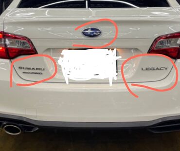 субару легаси 4: Эмблема Subaru Legacy (оригинал) крышки багажника 2018.2020 -