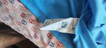 рабочая форма: Мужская футболка, Puma, One size, цвет - Голубой — 2