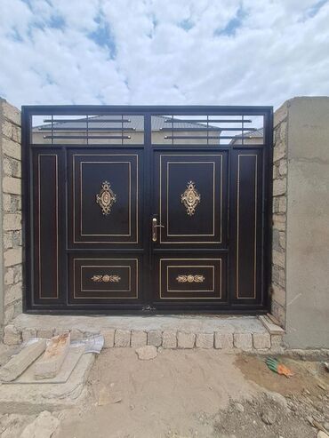 Həyət darvazaları: Yeni Dəmir Həyət darvazası, 3 m, Mexaniki, Qapı ilə, rəng - Qara, Kredit yoxdur, Ödənişli quraşdırma, Ünvandan götürmə, Ödənişli çatdırılma, Rayonlara çatdırılma -da lalafo.az — 3 Həyət darvazaları: Yeni Dəmir Həyət darvazası, 3 m, Mexaniki, Qapı ilə, rəng - Qara, Kredit yoxdur, Ödənişli quraşdırma, Ünvandan götürmə, Ödənişli çatdırılma, Rayonlara çatdırılma — 3