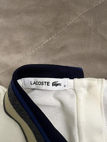 lacoste ətir: Lacoste qadın polo köynəyi - Rəng: ağ - Brend: Lacoste (etiket və — 2