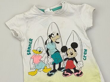 ocieplana koszula: Koszulka, Disney, 12-18 m, 80-86 cm, stan - Zadowalający