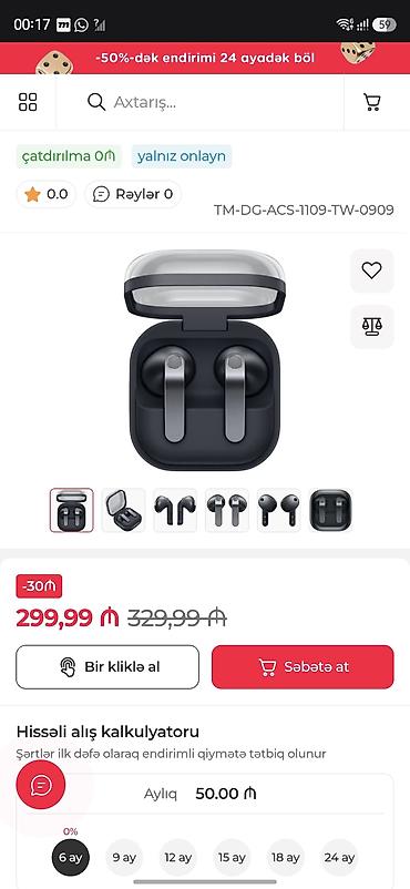 galaxy buds live: Samsung Galaxy Buds4 simsiz qulaqlıq Model: SM-R540 (qara) Qutuda — 1