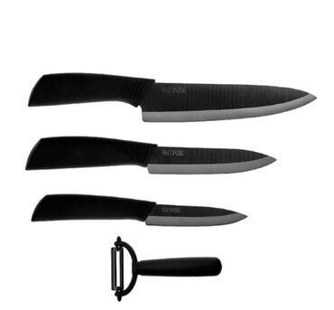керамический нож: Набор керамических ножей Xiaomi Huo Hou Nano Ceramic Knife Set 4 в 1