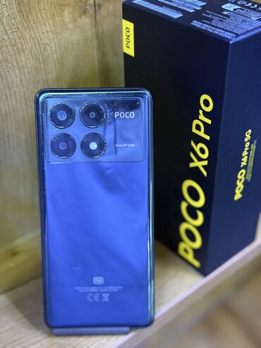 Poco: Poco X6 Pro 5G, Б/у, 512 ГБ, цвет - Черный, 2 SIM