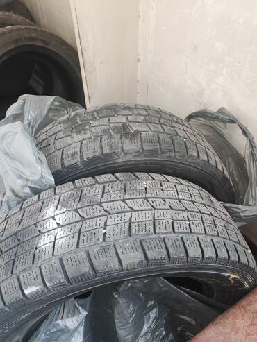 шины разноширокие: Шины 225 / R 16, Зима, Б/у, Пара, Легковые, Dunlop