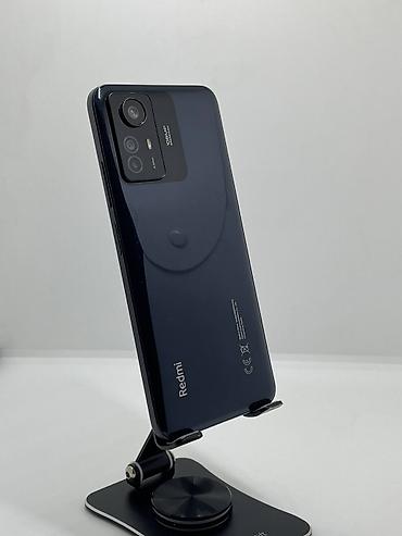 Уюлдук телефондор жана аксессуарлар: Redmi, Redmi Note 12S, Колдонулган, 256 ГБ, түсү - Кара, 2 SIM — 1