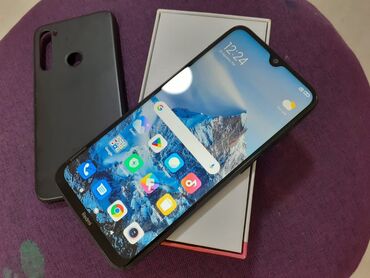 Poco: Redmi Note 8, 32 ГБ, цвет - Черный, Гарантия, Кнопочный, Сенсорный