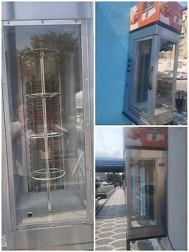 Elektrik rotisseri/çevirmə aparatıdır. ResYeni kimi qril aparatı