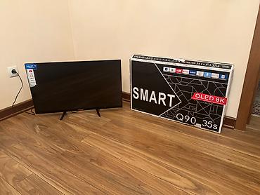 телевизор смарт: Новый Smart TV 35" (Android 13, Wi-Fi, YouTube) — В упаковке! Продаю — 1