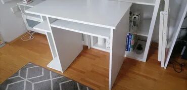 Stolovi: Radni Sto 55 🪑 Cena i Materijal: Izrađuje se od Univera debljine 18 — 9