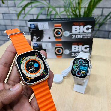 tw8 ultra smartwatch: Yeni, Smart saat, rəng - Narıncı