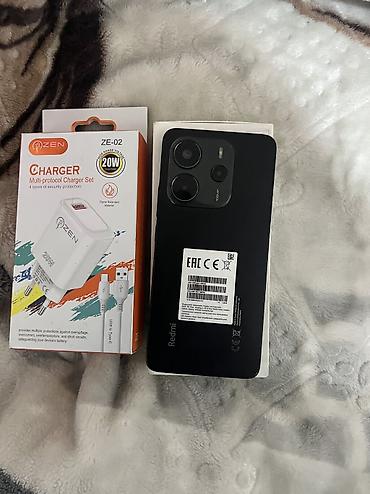 redmi 14 s: Redmi Note 14, 128 GB, rəng - Qara, Sensor, Face ID — 7