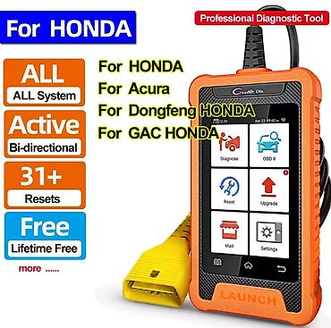 Alati za automobile: Novo - LAUNCH X431 Creader Elite OBD2 za Honda / Acura — 2