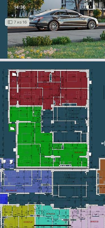 venezia: 3 комнаты, 91 м², Золотой квадрат Элитка, 15 этаж, ПСО (под самоотделку) — 3