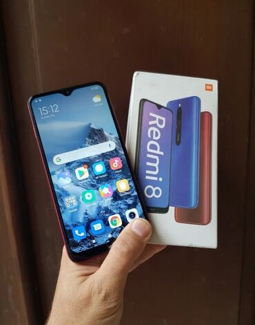 Alcatel: Redmi 8, 64 GB, rəng - Qırmızı, İki sim kartlı