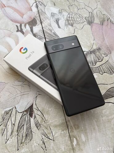 Google: Google Pixel 7a, 128 ГБ, цвет - Черный, 1 SIM, eSIM