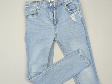 legginsy jeansowe dla dziewczynki: Jeans, SinSay, 12 years, 152, condition - Very good