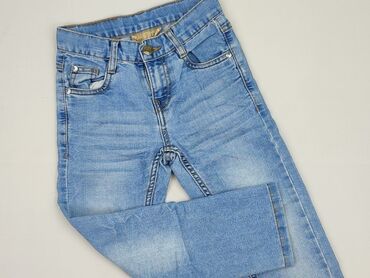 stradivarius woskowane spodnie: Spodnie jeansowe, Cool Club, 3-4 lat, 110, stan - Idealny