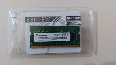 8gb ddr4 notebook ram: Operativ yaddaş (RAM) ADATA, 4 GB, 2400 Mhz, DDR4, Noutbuk üçün, Yeni