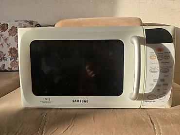 mikranofka: Samsung mikrodalğalı soba, Super Grille funksiyalı model. Ağ rəngli — 1