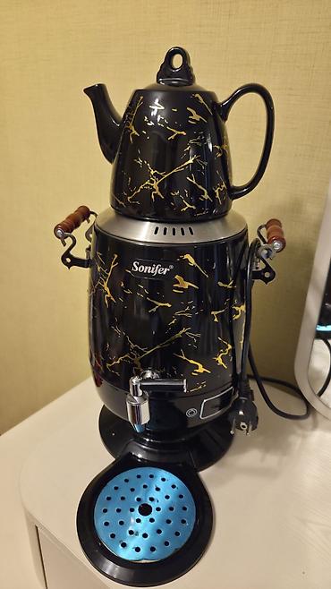 yonca sep: İşlənmiş Elektrik Samovar, 4 l, Ünvandan götürmə — 2