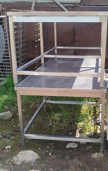 Digər biznes avadanlığı: *SEVA Xirdalan* 2 ədəd Təmiz nerj materialli stol satilir. Ölçü — 1