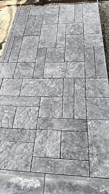 Тротуарная плитка: Тротуарная плитка вибролитая (комплектные наборы и бордюр) - Тип — 4