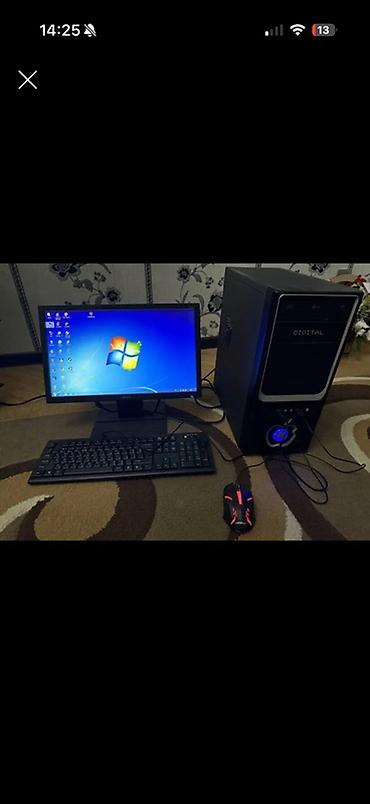 mini pc computer: Masaüstü kompüter dəsti Tərkib: - Sistem bloku (DIGITAL korpus, ön — 1