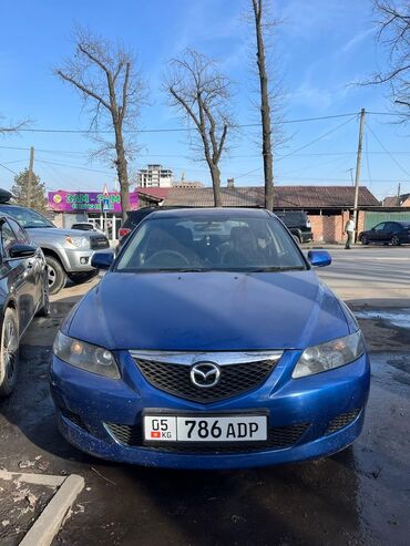 тоюта ист: Mazda 6: 2002 г., 2 л, Автомат, Бензин, Седан