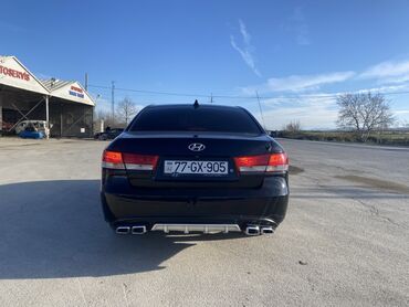 Hyundai: Hyundai Sonata – sedan, qara rəng. Texniki xüsusiyyətlər və təchizat — 5