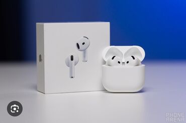 airpods qutusu: Simsiz (Bluetooth) Yeni Qulaqcıqlar Apple, rəng - Ağ