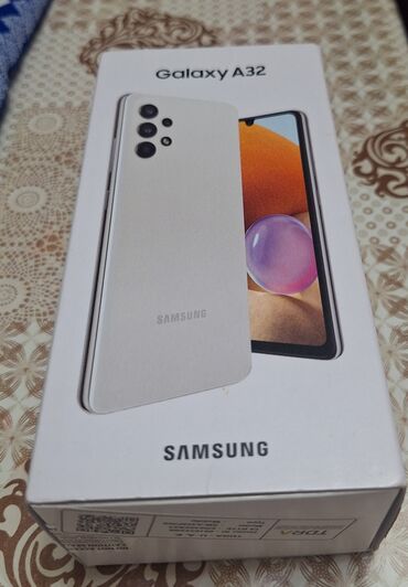 курсы ремонта телефонов: Samsung Galaxy A32, Б/у, 128 ГБ, цвет - Белый, 2 SIM