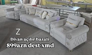 yataq divani: Yeni, Divan, Divan, Bazalı, Açılan — 1