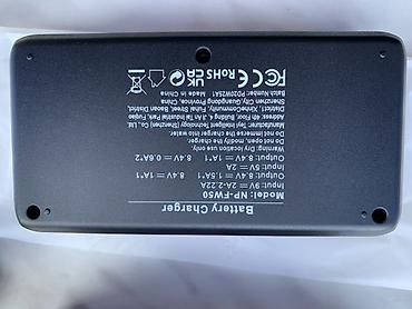 sony a5100: NP-FW50 seriyası üçün ikili batareya şarj cihazı - Model: NP-FW50 - — 4