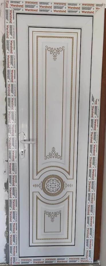 plastic qapi: Yeni Plastik qapı 80x200 sm Zamok və çərçivə ilə, Zəmanətli, Pulsuz quraşdırma, Pulsuz çatdırılma, Ödənişli çatdırılma, Rayonlara çatdırılma — 5