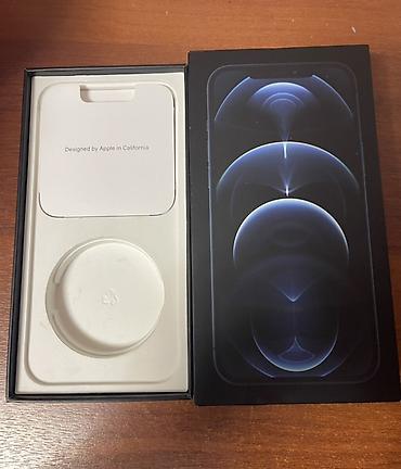 iphone 12 pro max ош: IPhone 12 Pro Max, Б/у, 256 ГБ, Pacific Blue, Коробка, 78 % — 3