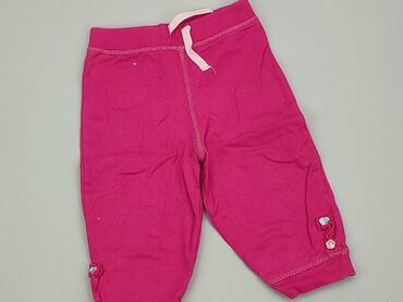 spodnie dresowe rozowe: Спортивні штани, 9-12 міс., стан - Хороший