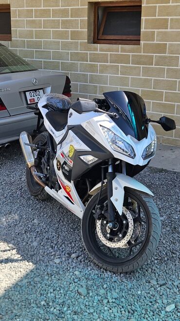 электронный мопед цена: Спортбайк Kawasaki, 400 куб. см, Бензин, Взрослый, Новый