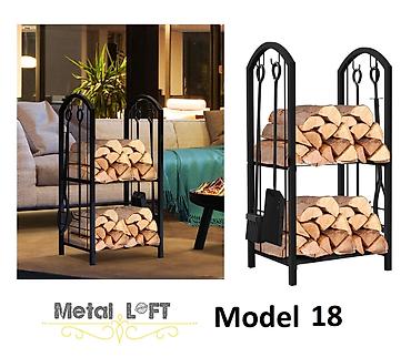 Police: Višenamesnki sanduk za drva, pelet i ostalo odlaganje ogreva – — 10