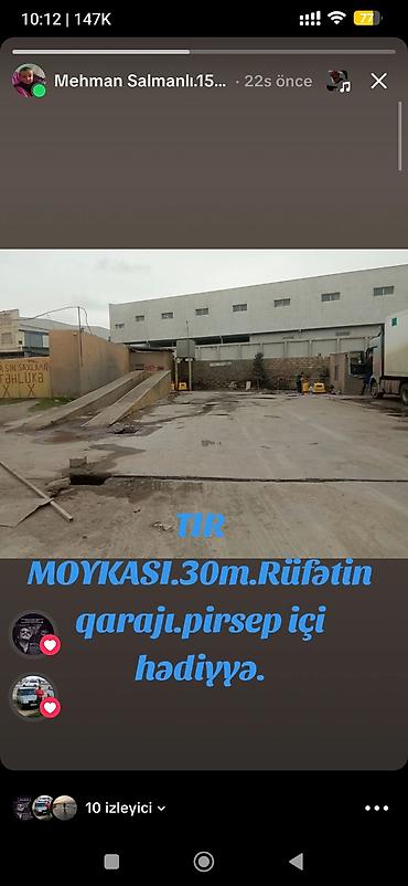 ford yuk: TIR moykası – 30 metr - Yük maşınları üçün geniş giriş-çıxışlı — 1