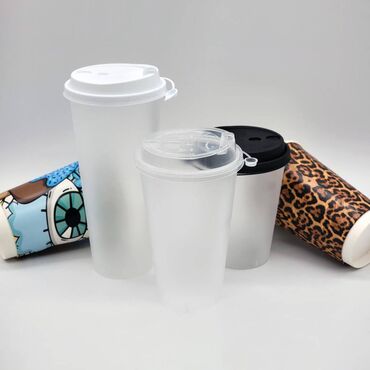 стаканы для холодных напитков: Стакан Bubble Cup, без крышки, матовый, объем 500, 650 мл, верхний