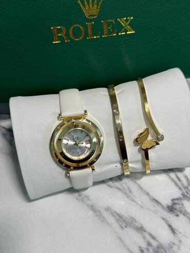 часы серебрянные: Rolex набор 1500' коробка с пакетом 500. Уни