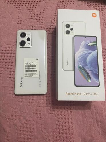 чехол для редми 9 с: Redmi, Redmi Note 12 Pro+ 5G, Б/у, 256 ГБ, цвет - Белый, 2 SIM