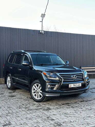 авто машина бишкек: Lexus LX: 2012 г., 5.7 л, Автомат, Газ, Внедорожник