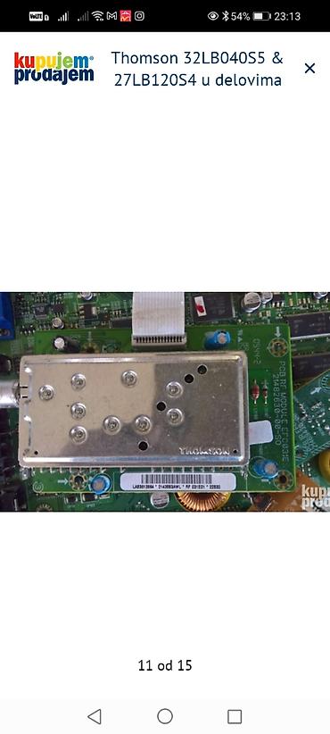 Aksesoari za TV i video: Thomson 32LB040S5 i 27LB120S4 – prodaja u delovima Dostupne — 12