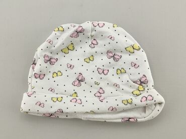 czapka zimowa niemowlęca z pomponem: Cap, 3-6 months, condition - Very good