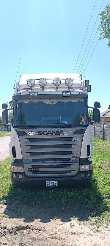 hiab 250: Тягач, Scania, 2007 г., Тентованный — 1