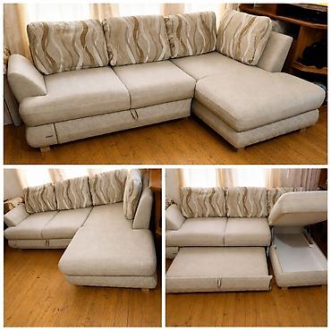 Digər mebel: Embavoddan divan 270₼ .Acilan bazali Ela veziyyetde .Olcu 240/150 — 1